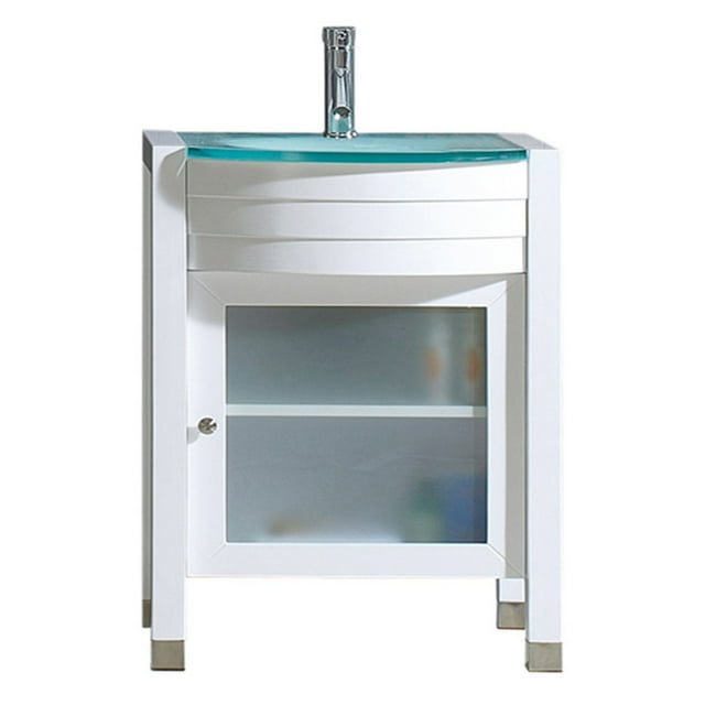 Virtu USA Ava 24-in. Single Bathroom Vanity
