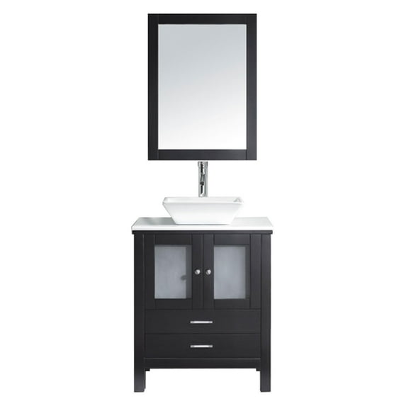 Virtu USA Brentford 28-in. Single Bathroom Vanity