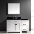thumbnail image 1 of Virtu USA Caroline Parkway 57'' Single Bathroom Vanity Set with Mirror, 1 of 2