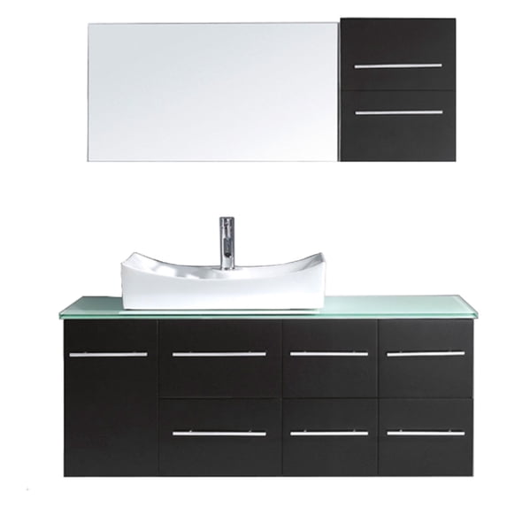 Virtu USA Ceanna 55-in. Single Bathroom Vanity