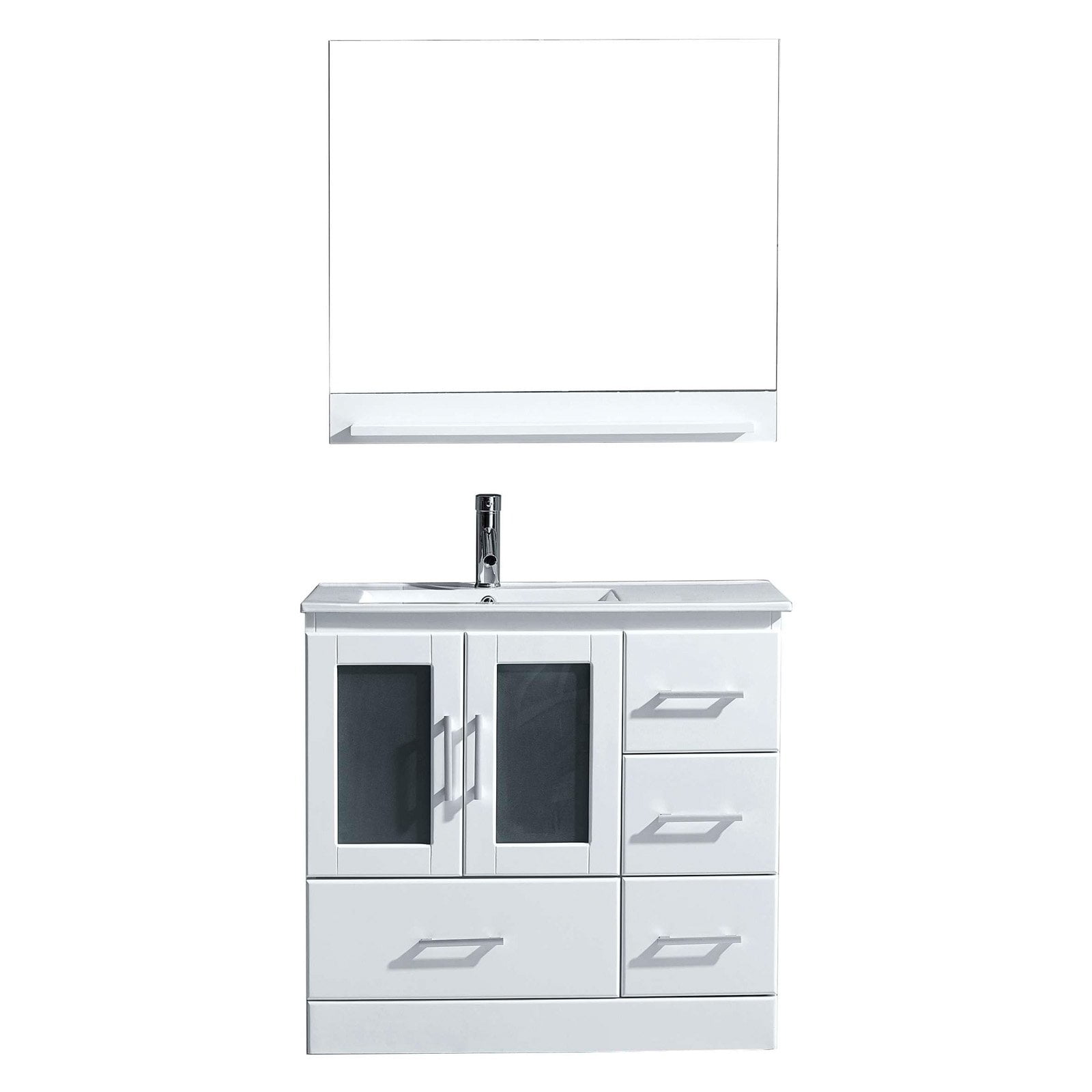 Virtu USA Zola 36 in. Single Bathroom Vanity Set