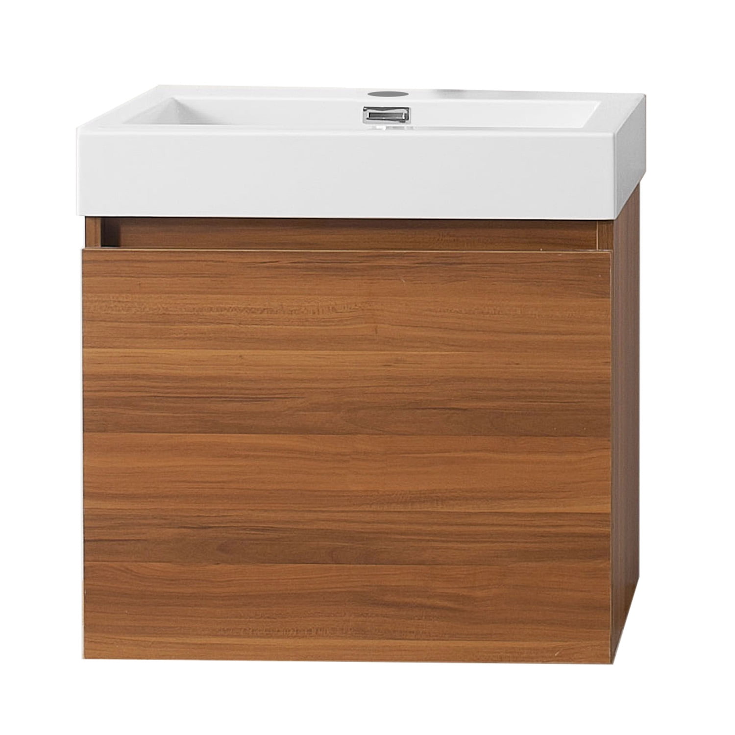 Virtu USA Zuri 23" Single Bathroom Vanity in Plum