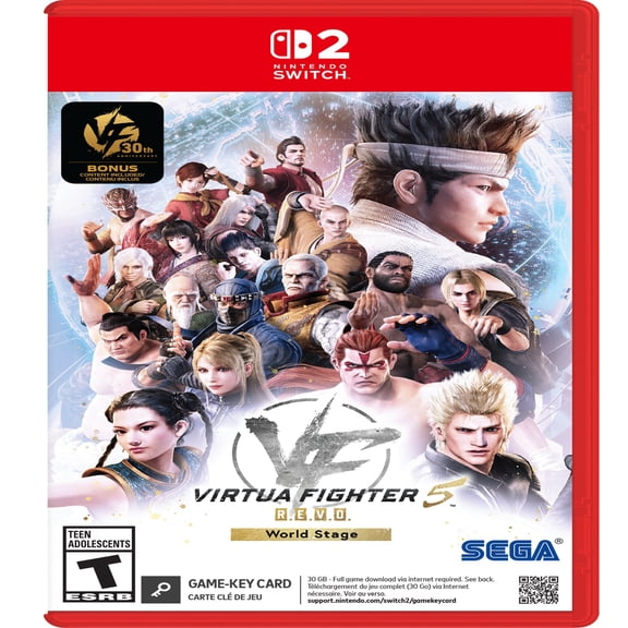 Virtua Fighter 5 R.E.V.O. World Stage 30th Anniversary Edition - Nintendo Switch 2 Game