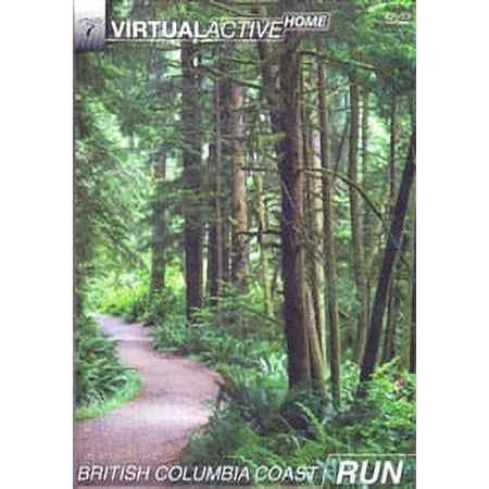 Virtual Active British Columbia Coast Run DVD - Treadmill or Elliptical workout