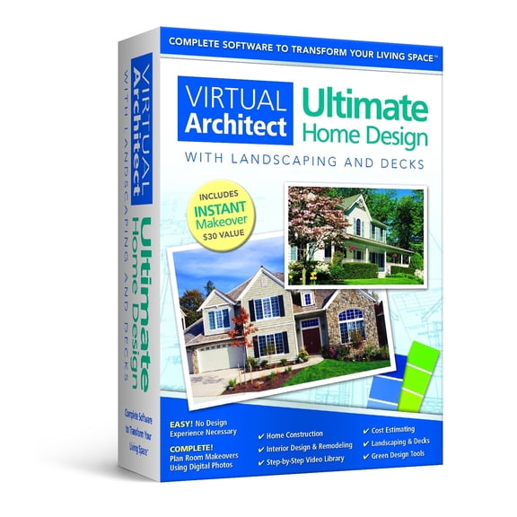Virtual Architect Ultimate Home Design with Landscaping and Decks