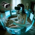 thumbnail image 1 of Ultra-light VR Glasses, Ergonomic High Clear Vision, Personal Private Cinema, Battery-Free Portable Design, Perfect Gift for Gamers, 1 of 11