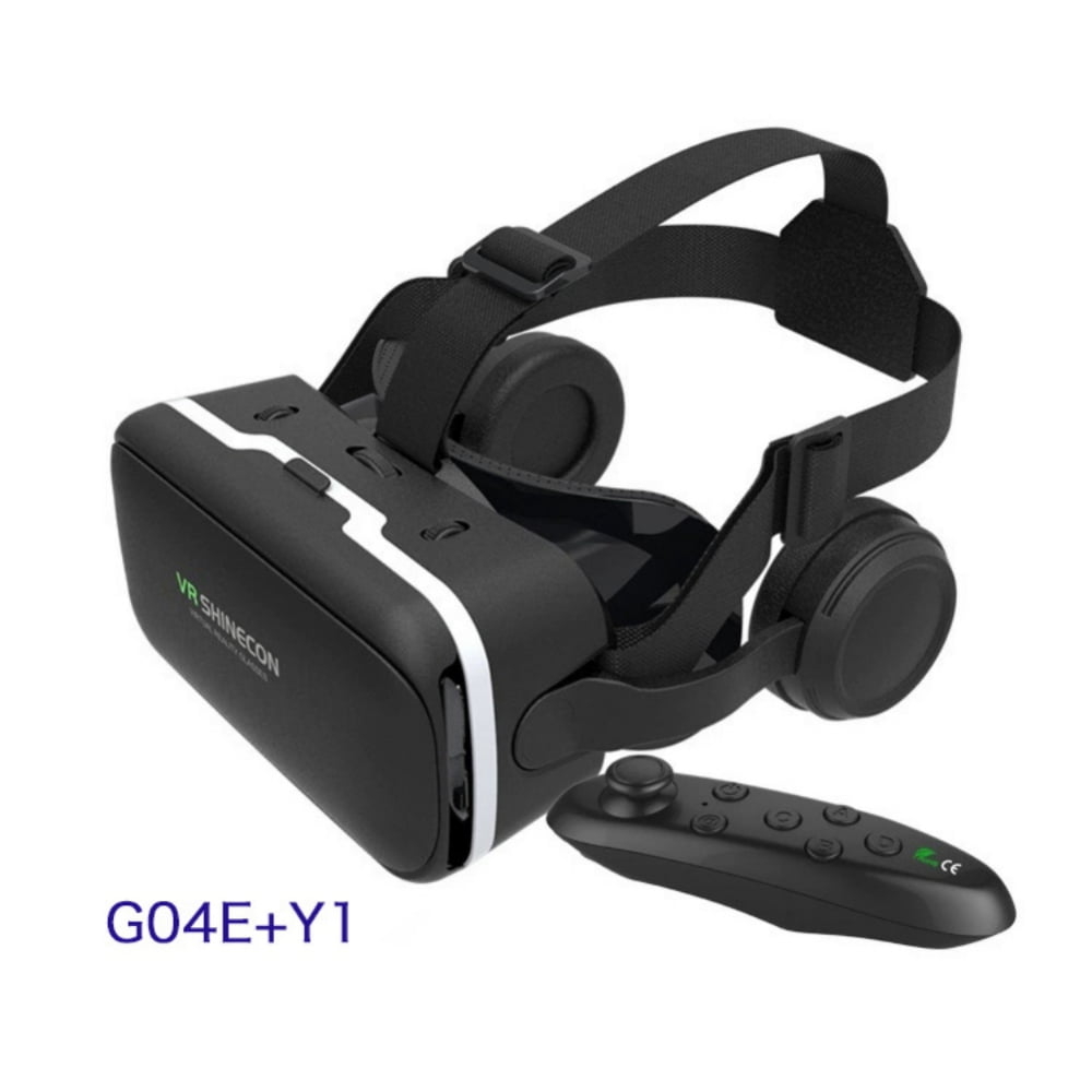 Virtual Reality VR Headset 3D Glasses Headset Helmets VR Goggles for TV  Movies & Video Games Compatible iOS Android & Support 