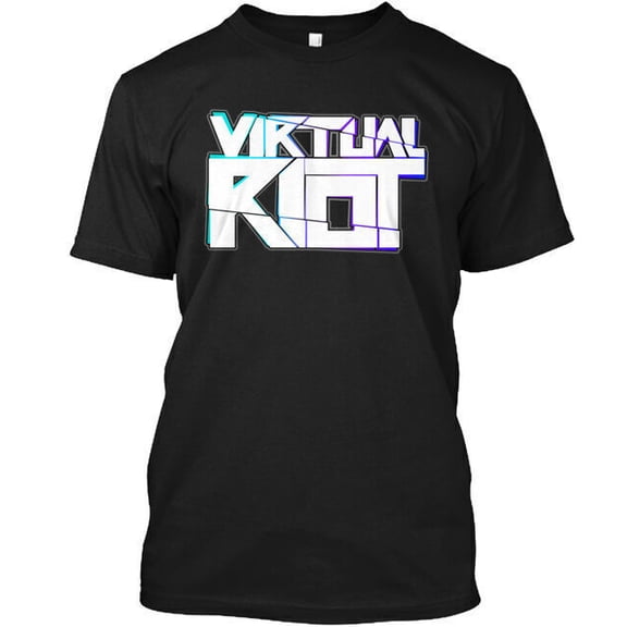 Virtual Riot Merch Dubstep Edm T-Shirt Made in the USA,Size S to 5XL