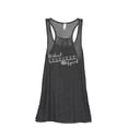 thumbnail image 1 of Virtual Teaching Squad Women's Fashion Sleeveless Flowy Racerback Workout Yoga Tank Top Charcoal Grey Medium, 1 of 3