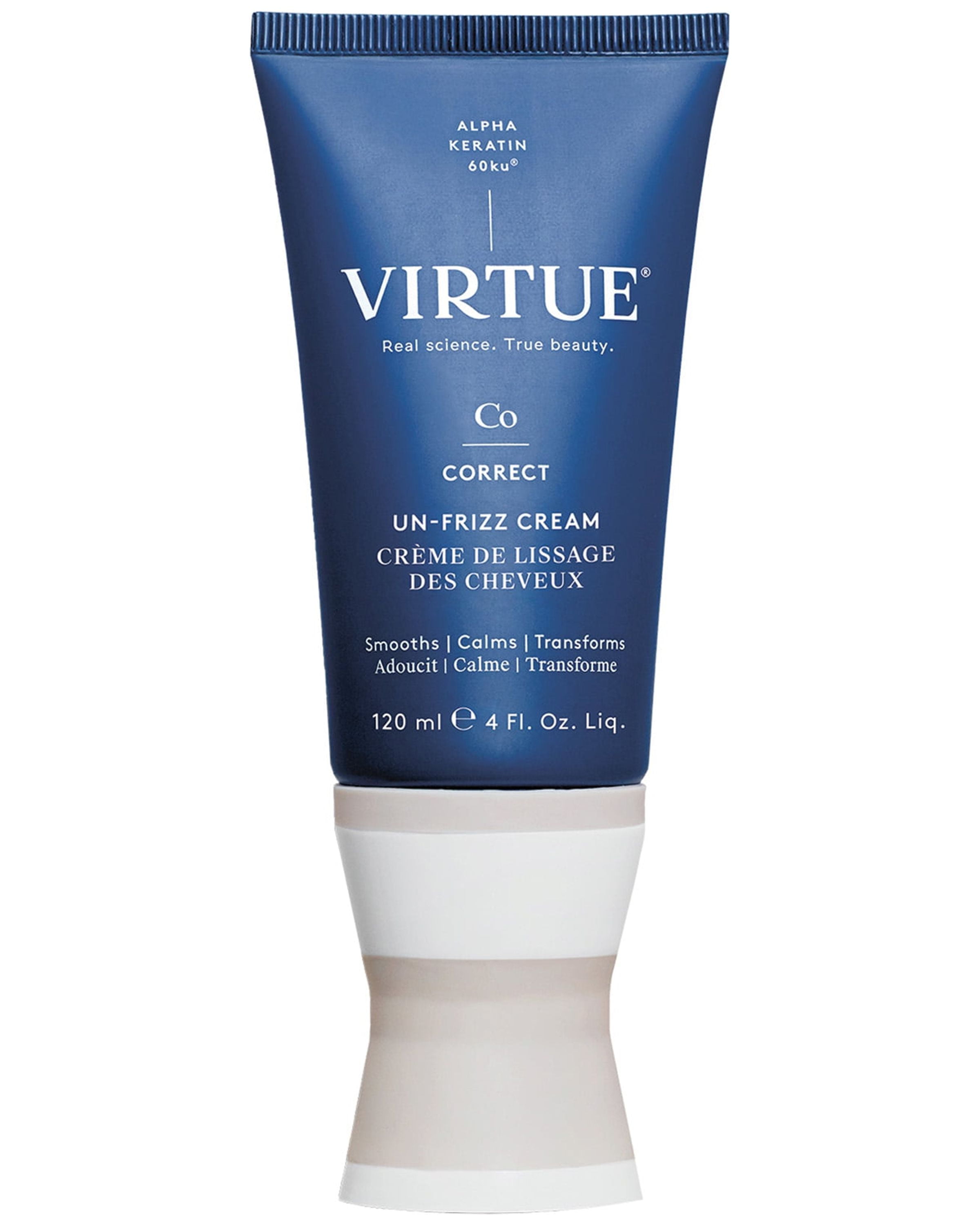 Virtue The Polish Un-Frizz Hair Cream For Frizz Control, 4oz