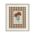 thumbnail image 1 of Stupell Industries Neutral Plaid Mums Birch Framed Print Under Glass, design by Lisa Wehmeyer, 1 of 9