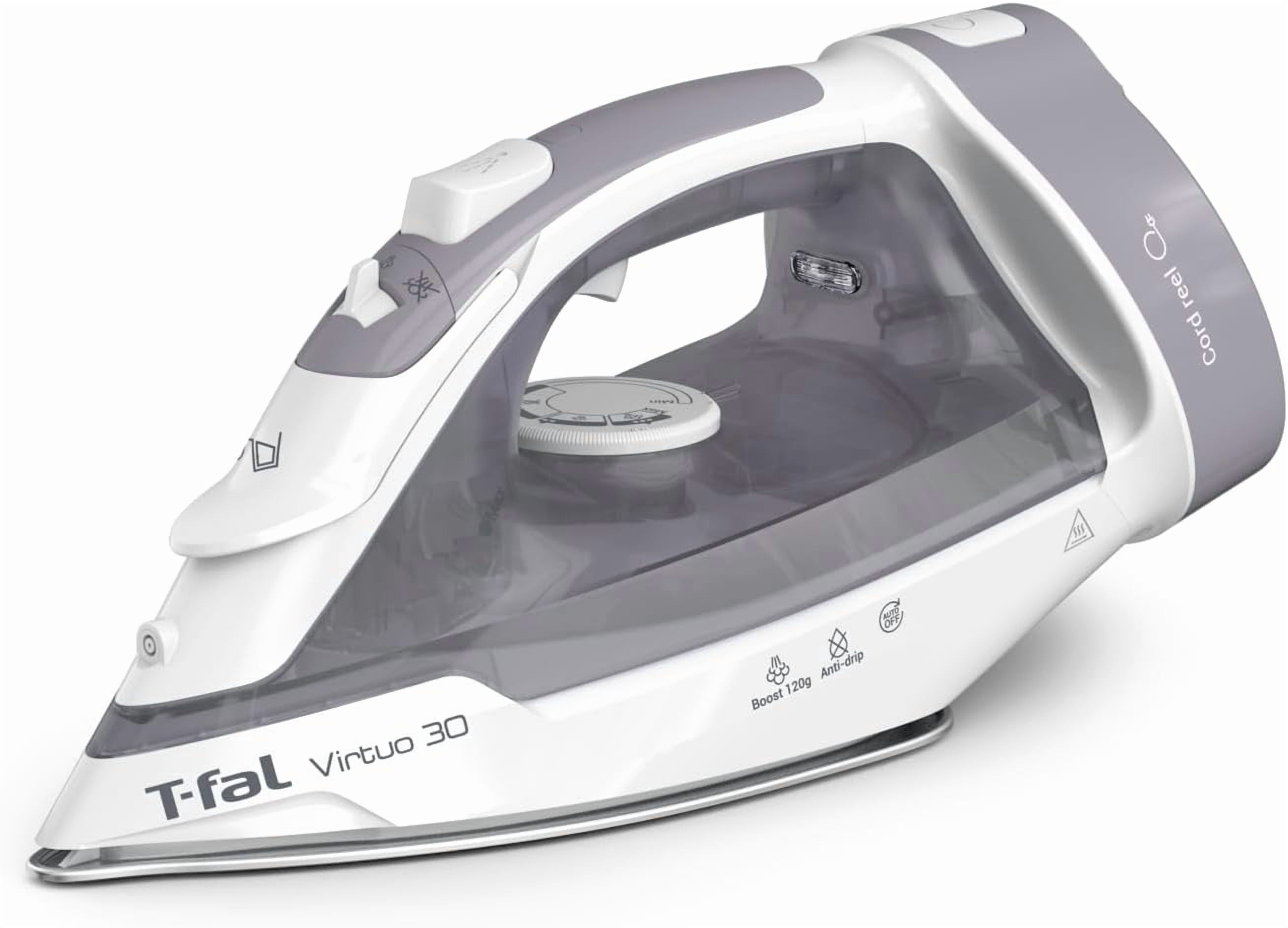 T-fal Steam Rafrai アイロン 1500W T-fal, Virtuo 30 Steam Iron, 1500W, Auto Off, Ceramic Soleplate