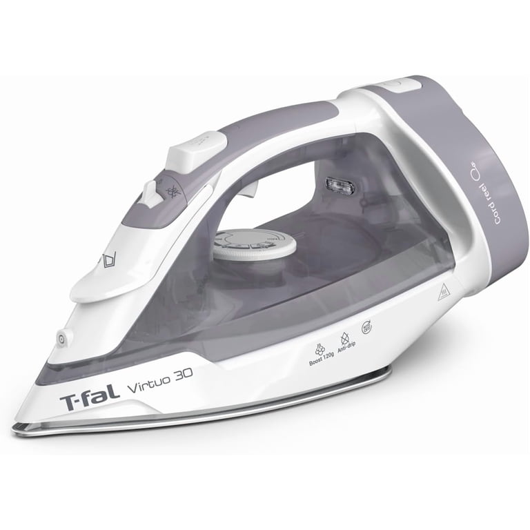 T-fal, Virtuo 30 Steam Iron, 1500W, Auto Off, Ceramic Soleplate T-fal, Virtuo 30 Steam Iron, 1500W, Auto Off, Ceramic Soleplate