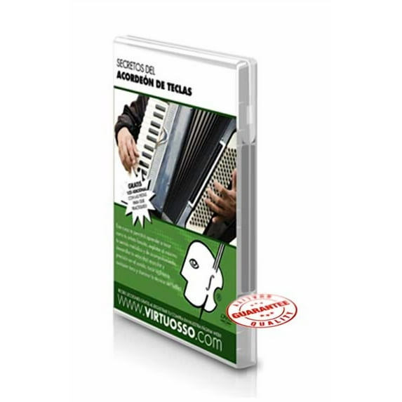 Virtuosso Curso De Acordeon De Teclas DVD & CD Vol.1