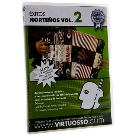 Virtuosso Exitos Norteños en el Accordion de Botones DVD & CD Vol.2