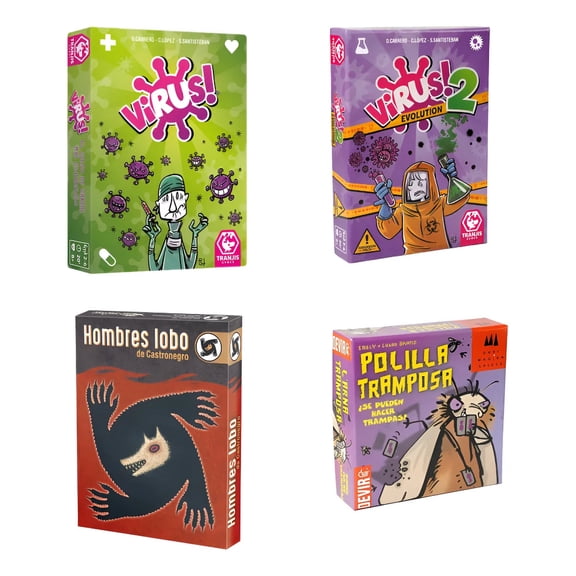 Virus! 2 Evolution: Expansion Card Game for 3-6 Players (Ages 8+) – Fast-Paced Strategy & Bluffing Game, Perfect for Family Game Night & Adult Parties