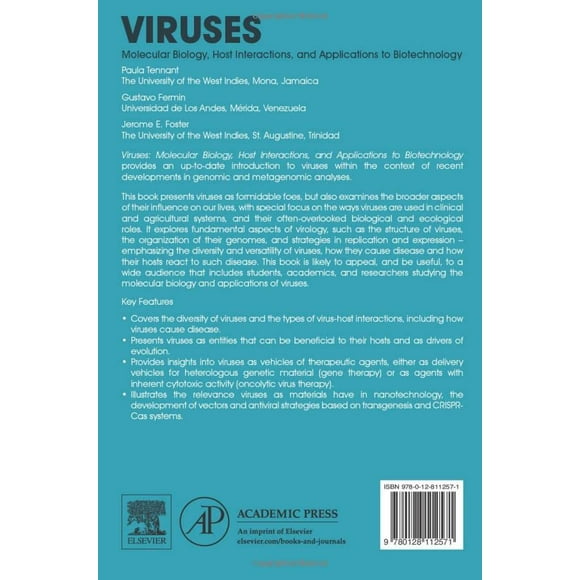 Pre-Owned Viruses: Molecular Biology, Host Interactions, and Applications to Biotechnology, (Paperback)