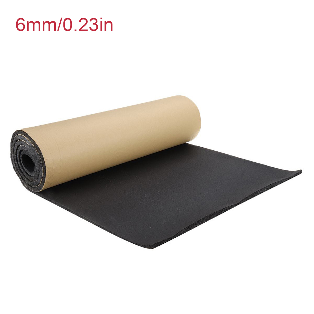 Virwir 200*50cm 3/6mm Car Sound Deadening Mat Auto Sound Deadener Noise