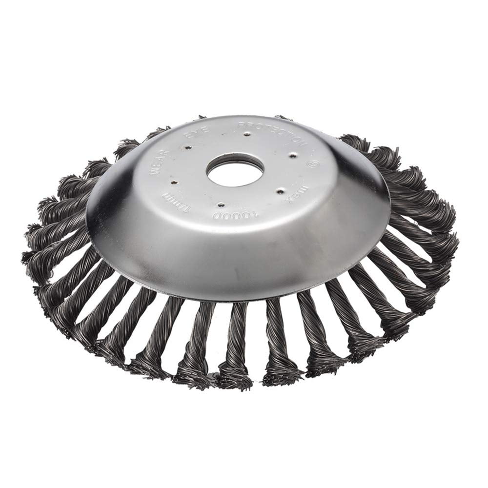Virwir 8 Inches Steel Grass Trimmer Head Brush Cutter Wire