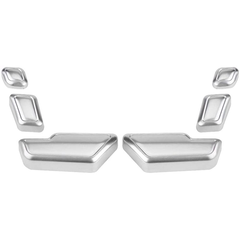 Virwir Car Seat Adjustment Button Cover Seat Adjuster Sticker Seat