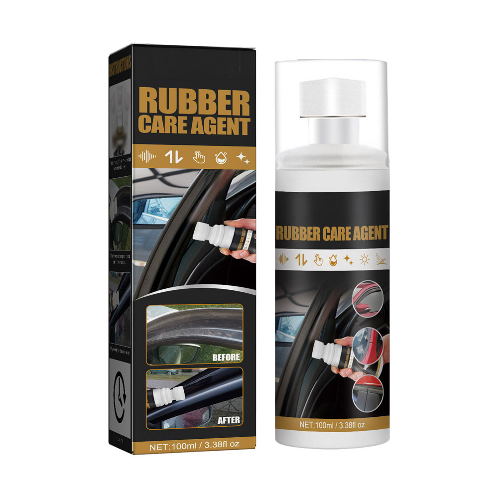 Virwir Rubber Seal Conditioner 100ml Car Plastic Care HighGloss Rubber