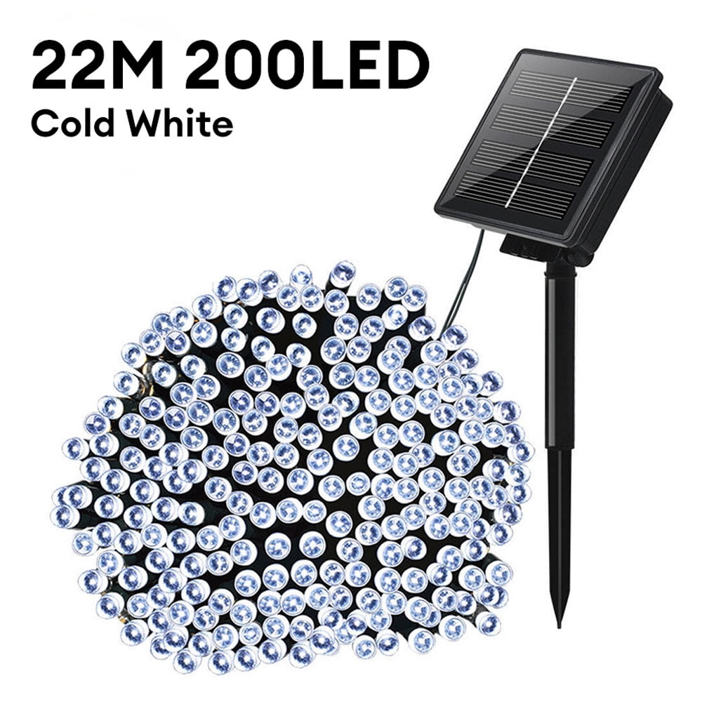 Virwir Solar String Lights LED Solar Powered Waterproof Christmas Fairy