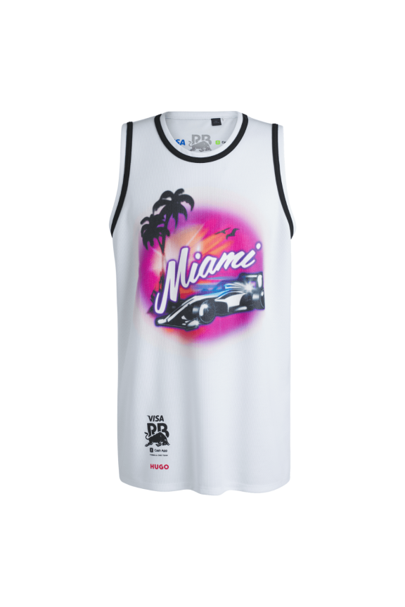 F1 Special Edition Miami GP Tank Top Jersey - White