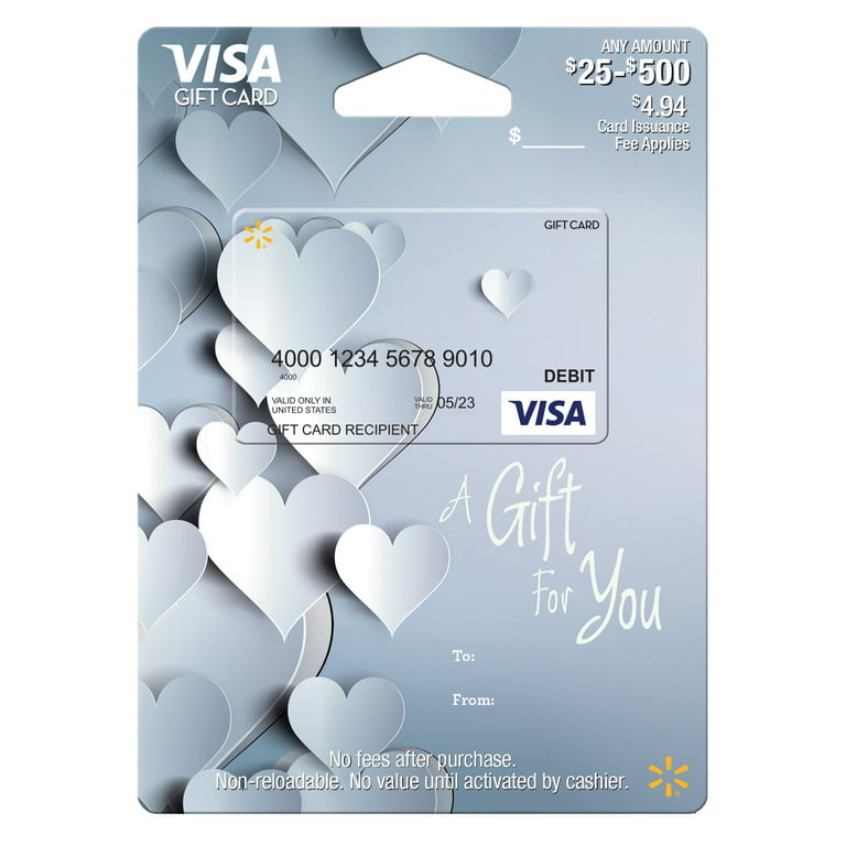 Visa Giftcard Wmt Ed Gc Vl White Celebrate Gdb 