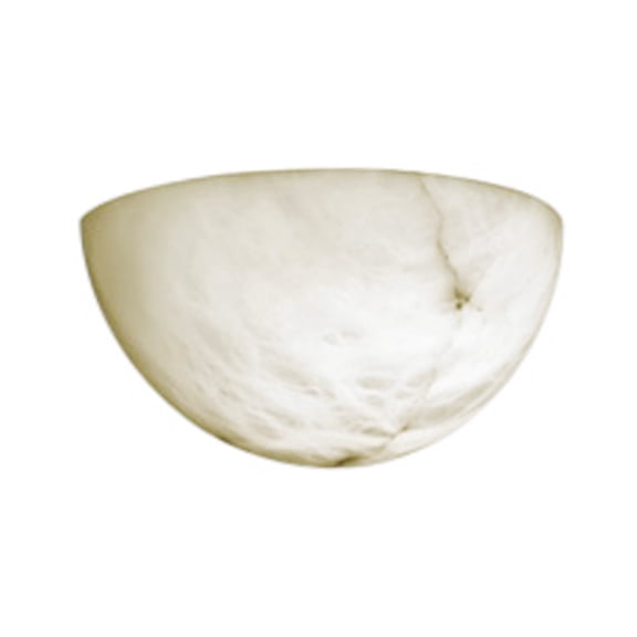 Visa Lighting Cb3034 Alabaster Wall Sconce 1Qf13 One Light With Ballast
