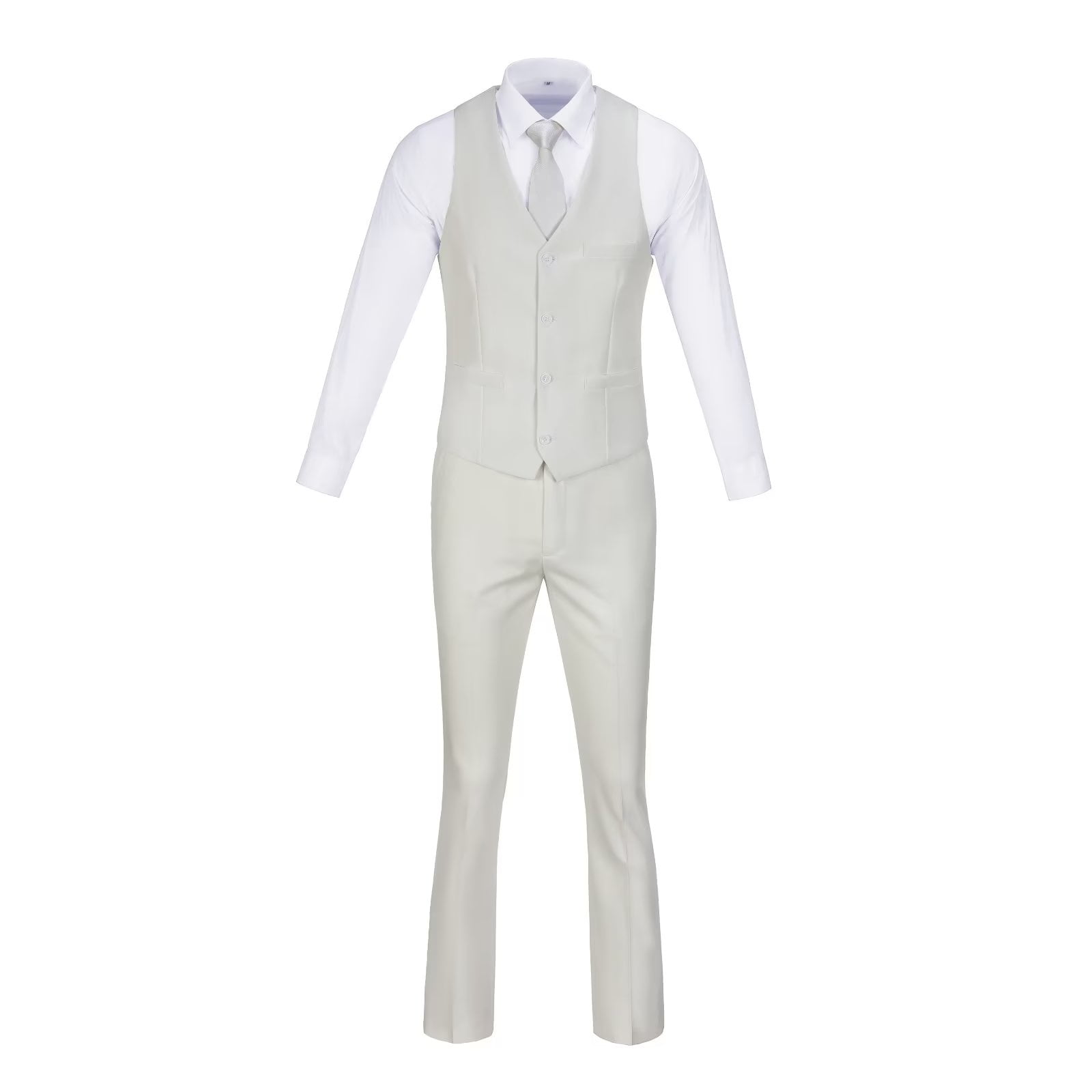 Valentine's Day Slim Fit Suit 3 Piece One Button Jackets Pants Vest