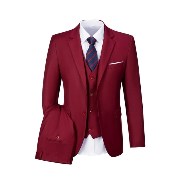 Großhandel Businessanzüge für Herren: Slim Fit Smokings mit Jacke, Hose, Weste u