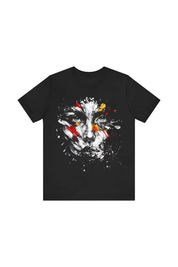 Visage Brushstrokes - Jersey Short Sleeve Tee