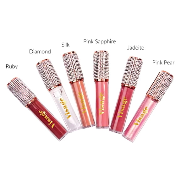 Visage LIP PLUMPING Hi-Shine Lip Gloss [Pearl Powder, Retinol, Coffee Seed Extract]