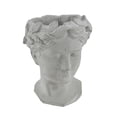 thumbnail image 1 of Visage Roman Goddess Cement Vase/Planter - Medium Size for Indoor Decor, 1 of 3