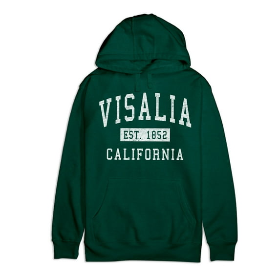 Visalia California Classic Established Premium Cotton Hoodie