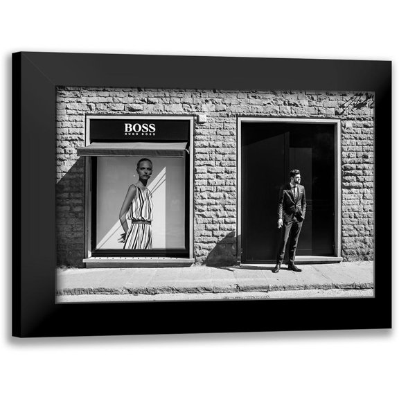 Visan, Alexandru 14x11 Black Modern Framed Museum Art Print Titled - Boss