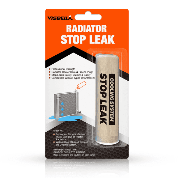Visbella Radiator Stop Leak Powder, 15g, for Cars, Trucks, Suvs and Vans