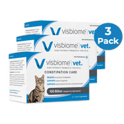 Visbiome  Vet Constipation Care High Potency Probiotic for Cats   100B CFU   Ships Cold   90 Packets