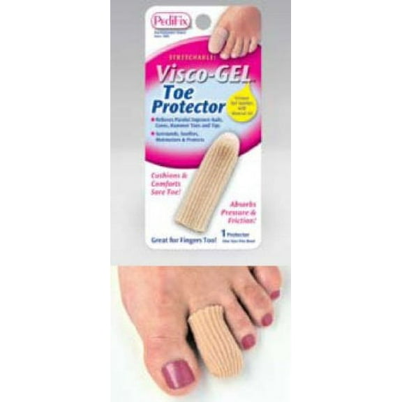 Visco-GEL Toe Protector Small Pull On Left or Right Foot, P82-S - SOLD BY: PACK OF ONE