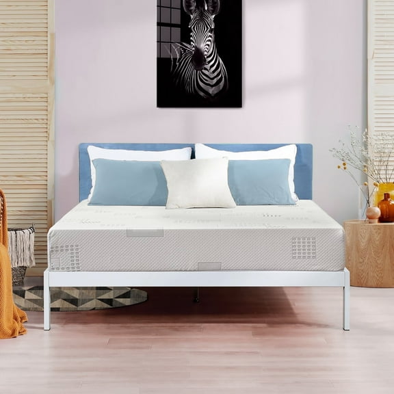 ViscoLogic 7" Twin Mattress for Adult Tight Top Medium Reversible Resilience Foam CertiPUR-US®