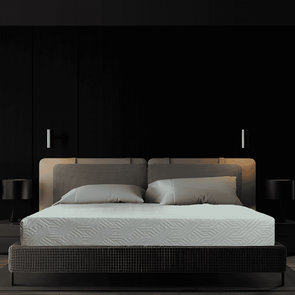 ViscoLogic Plus 7" Twin Size Medium Comfort Cooler Sleep Gel Memory Foam Mattress in a Box