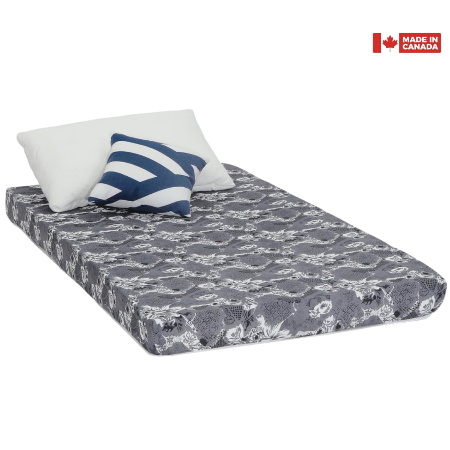 Folding mattress visco LUX 195x75x15 cm anthracite