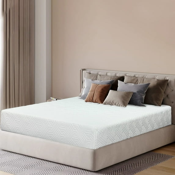 ViscoLogic Supreme 9" Twin Tight Top Firm Comfort Cooler Sleep Breathable Foam Mattress in a Box