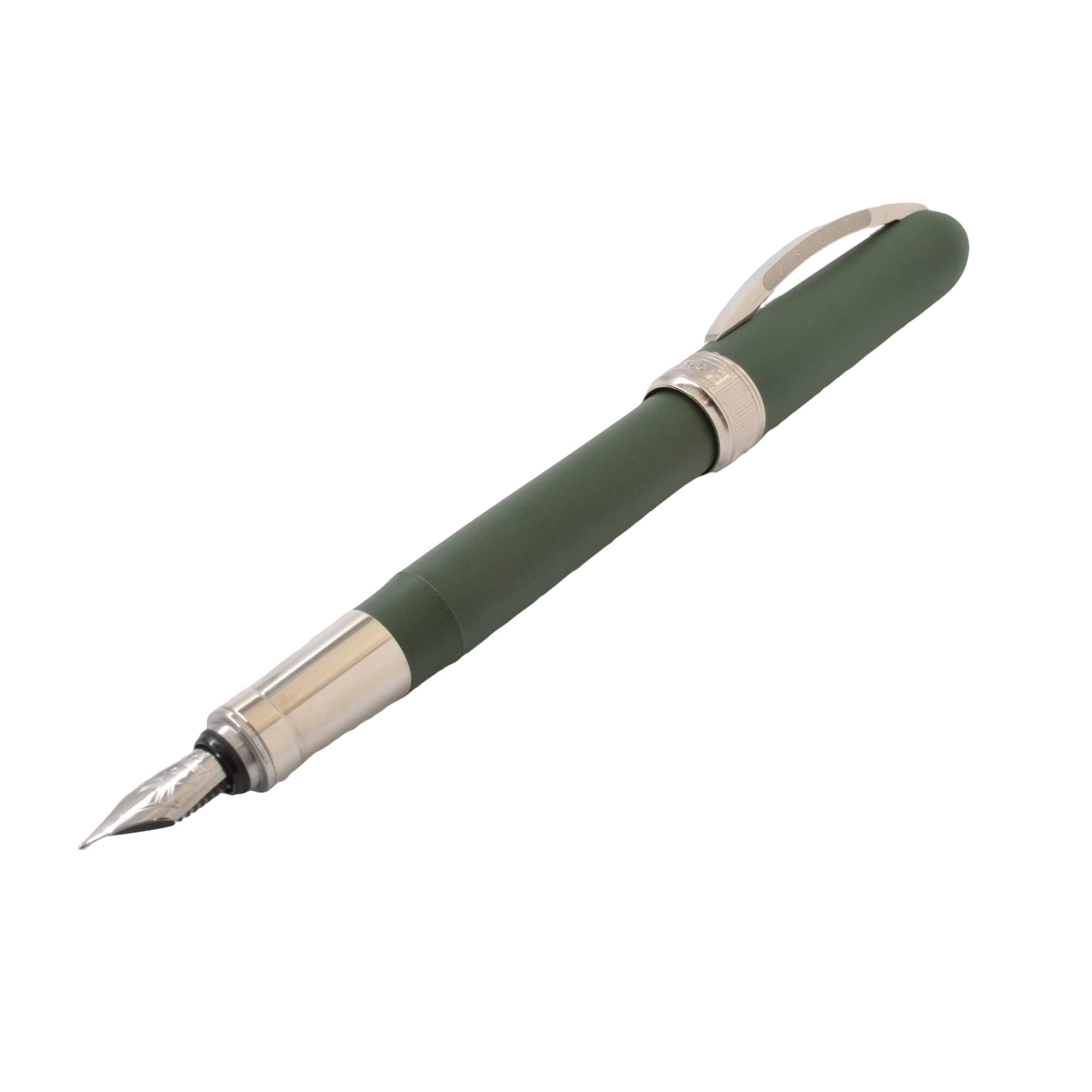 Visconti KP10-10-05-FPM Eco-Logic Steel Nib Fountain Pen, Green