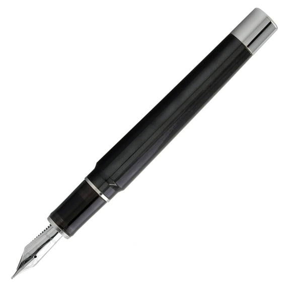 Visconti KP33-01-FPB Voyager 2020 Fountain Pen, Black Star, Broad