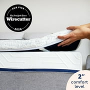 Viscosoft Select High Density Mattress Topper - Full Size - 2 Inch - High Density, Breathable Memory Foam
