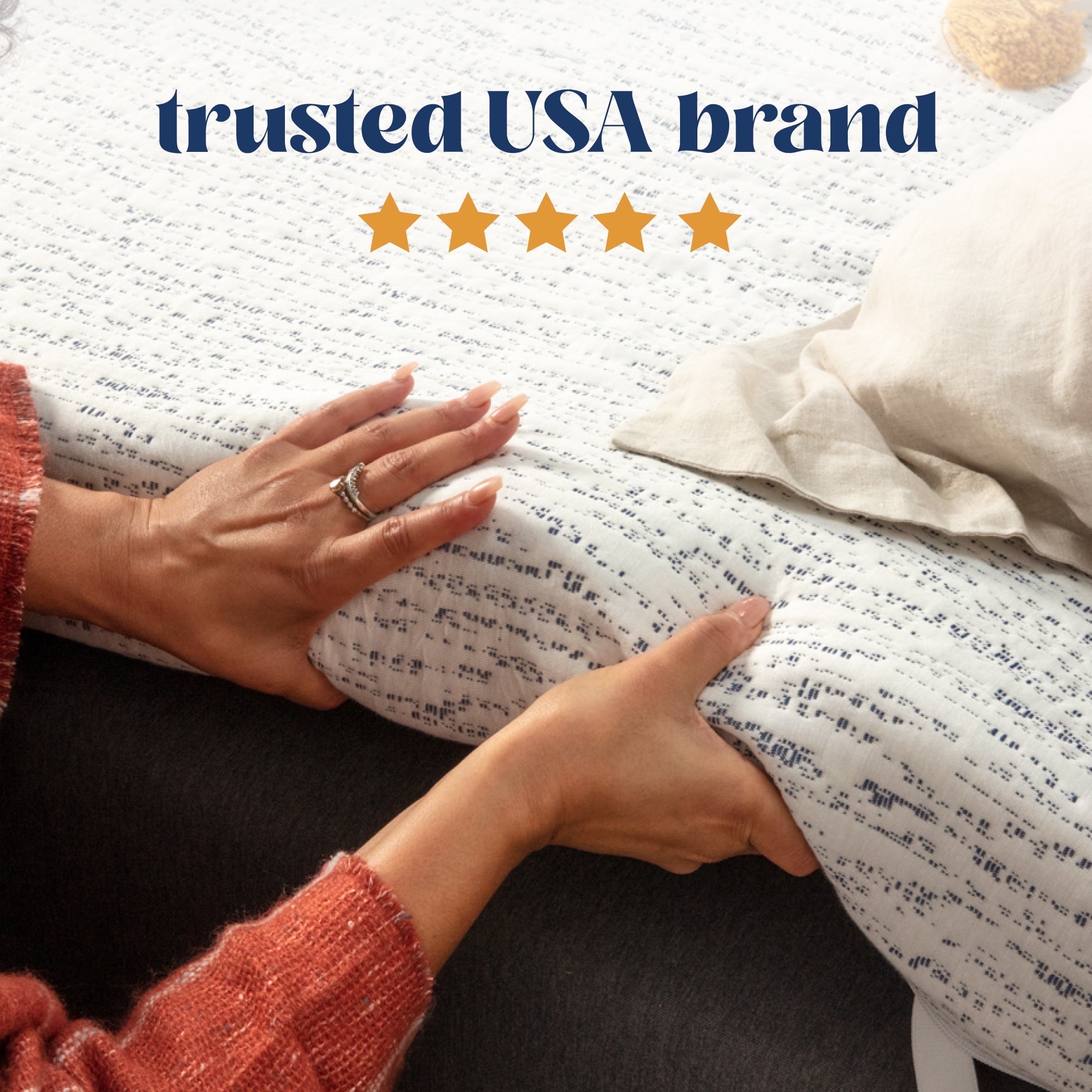 Viscosoft Select High Density Mattress Topper Full Size 4 Inch