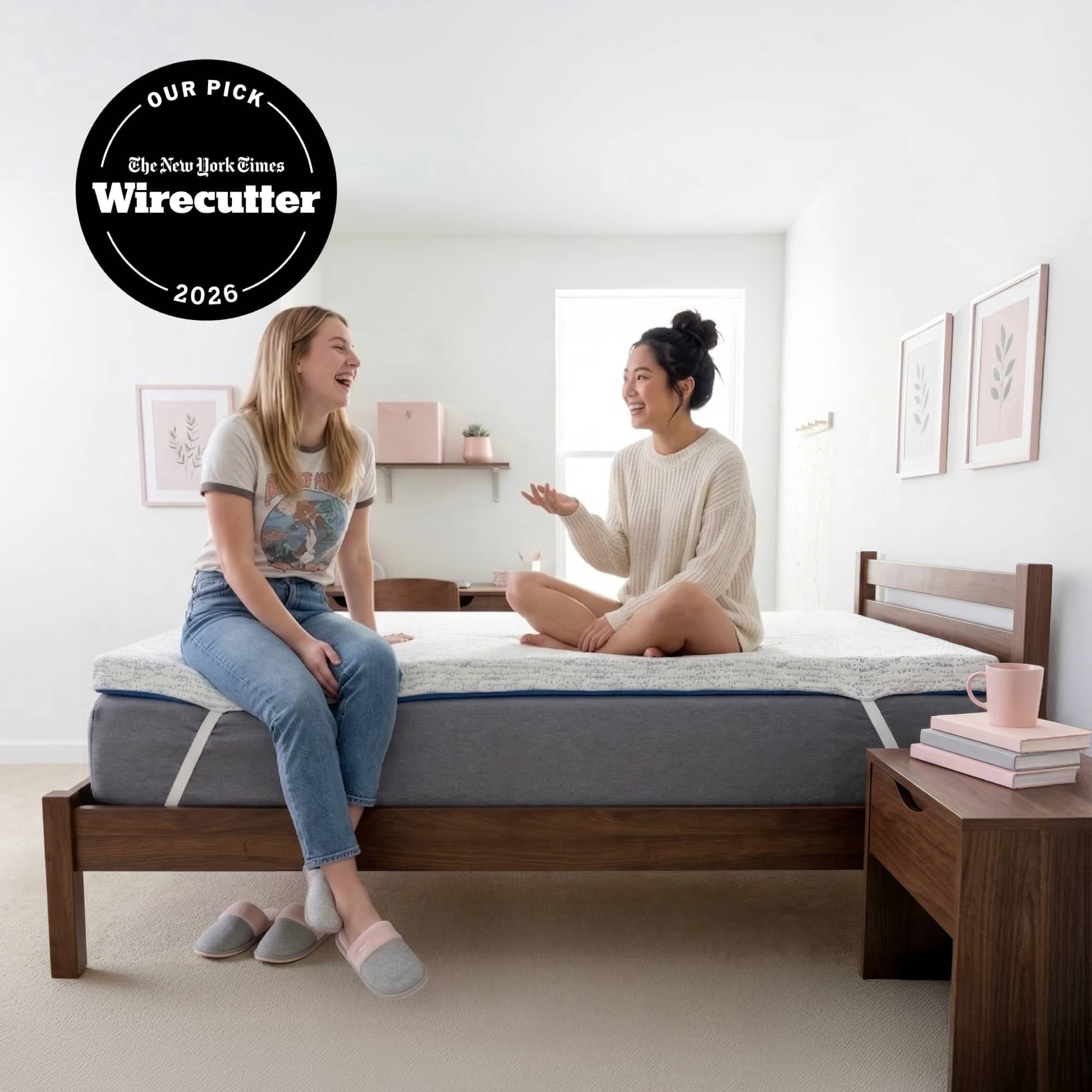 Viscosoft Restore HD Select High Density Memory Foam Mattress Topper, Twin XL, 3 Inch