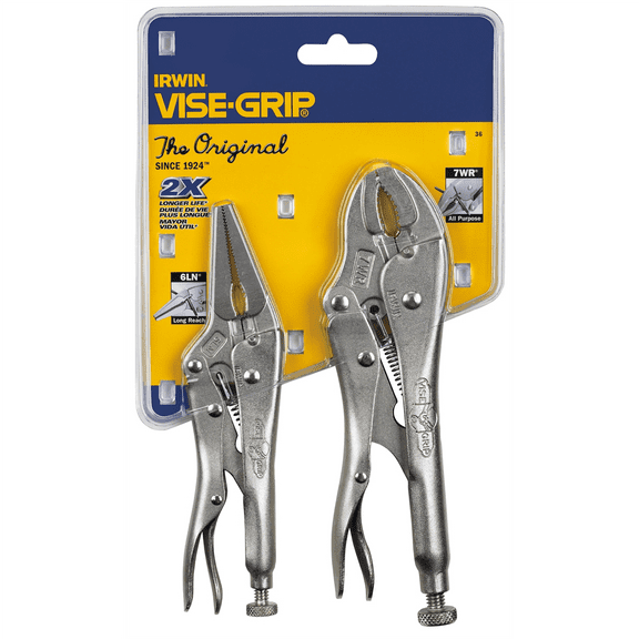 Vise Grip 2 PC ORIGINAL LOCKING PLIERS SET