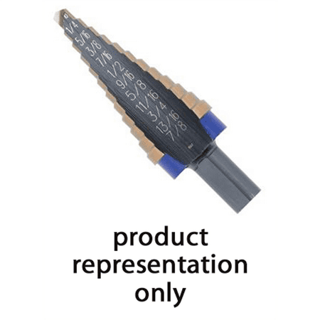 Irwin/Hanson 10239CB Vise-Grip No. 9 Unibit Cobalt Step Drill